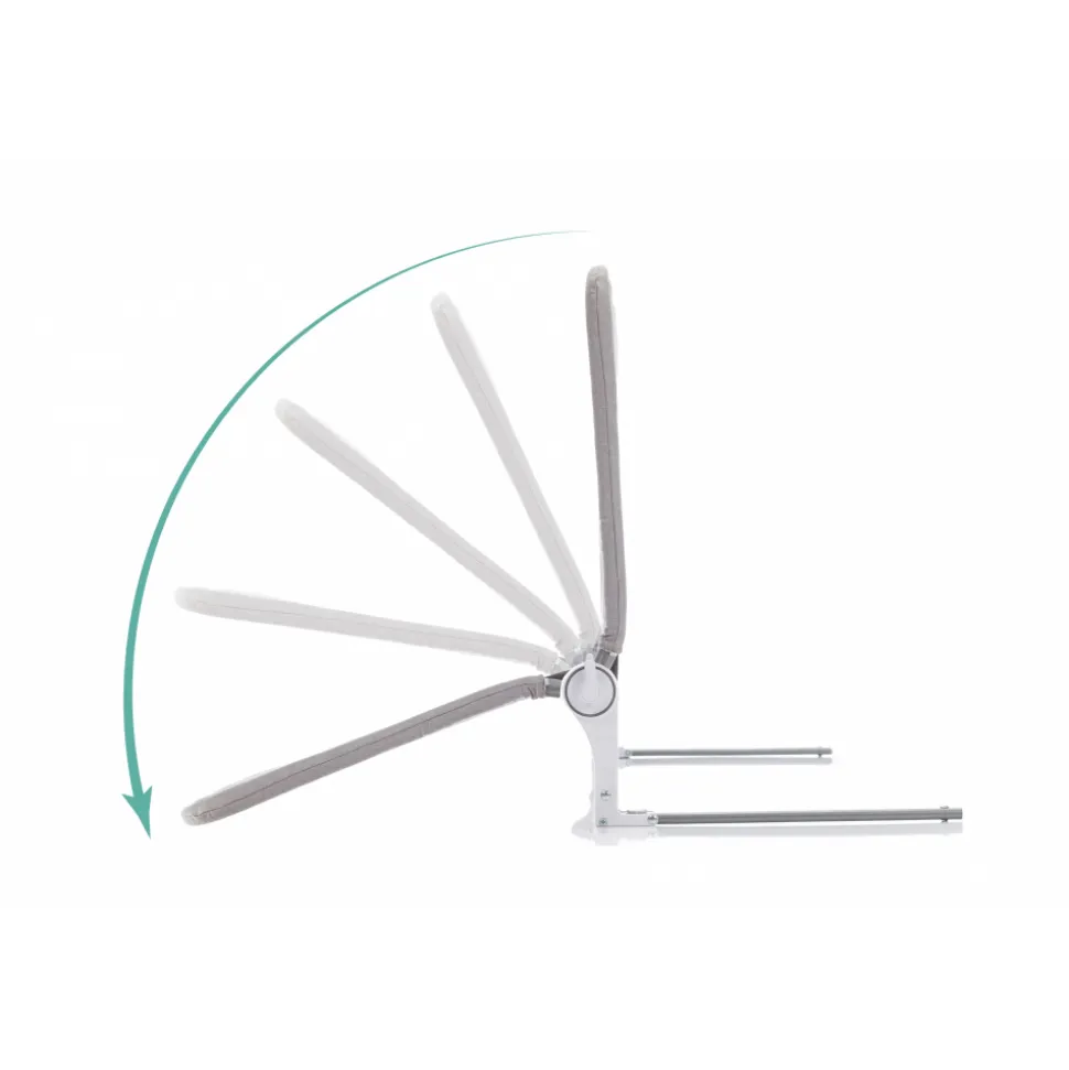 Barrière de lit bébé 60x150 cm lara gris
