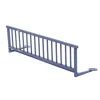 Barrière de lit bois laqué bleu