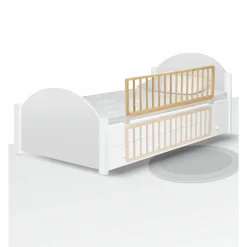 Barrière de lit 110 cm en bois fsc