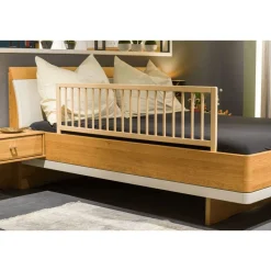 Barrière de lit en bois 45x140 cm lilly bois clair