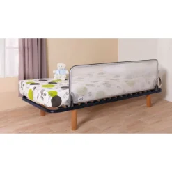 Barrière de lit extra large 150 cm grise