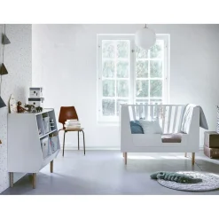Barrière de lit 60 x 120 cm blanc