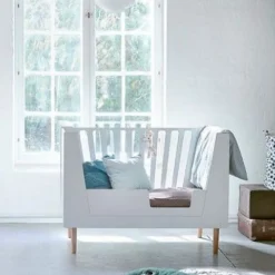 Barrière de lit 60 x 120 cm blanc