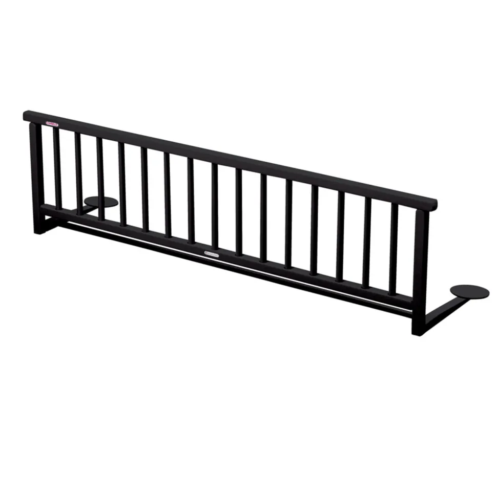 Barrière de lit 35x127cm laque noir