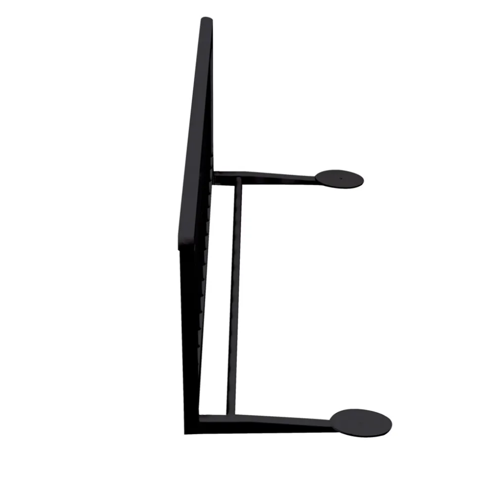 Barrière de lit 35x127cm laque noir