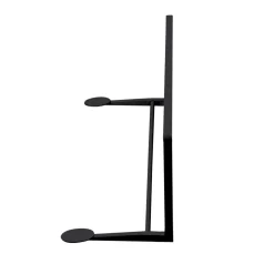 Barrière de lit 35x127cm laque noir