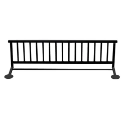 Barrière de lit 35x127cm laque noir