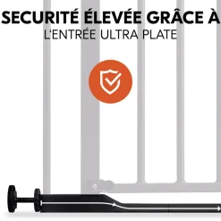 Barrière d'escalier clear step autoclose 2 black