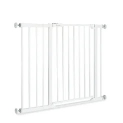 Barrière d'escalier clear step 2 avec extension +9 cm white