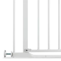 Barrière d'escalier clear step 2 avec extension +9 cm white