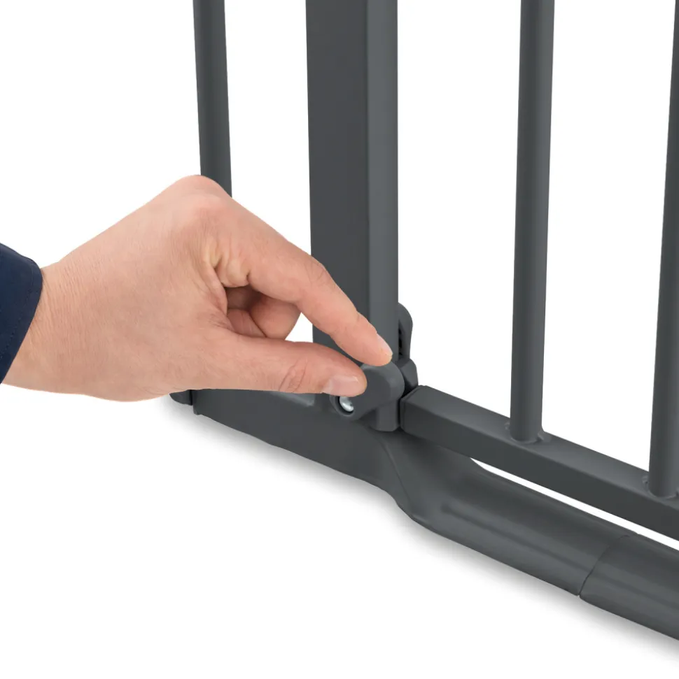 Barrière d'escalier clear step 2 dark-grey