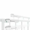 Barrière d'escalier clear step autoclose 2 avec extension +21 cm white