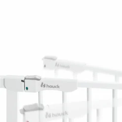 Barrière d'escalier clear step autoclose 2 avec extension +21 cm white