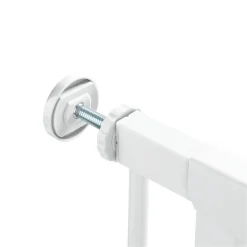 Barrière d'escalier clear step autoclose 2 avec extension +21 cm white