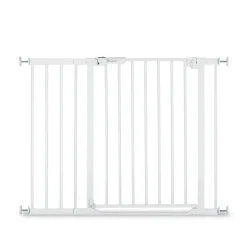 Barrière d'escalier clear step autoclose 2 avec extension +21 cm white