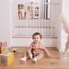 Barrière d'escalier open n stop 2 avec extention +9 cm white