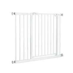 Barrière d'escalier open n stop 2 avec extention +9 cm white