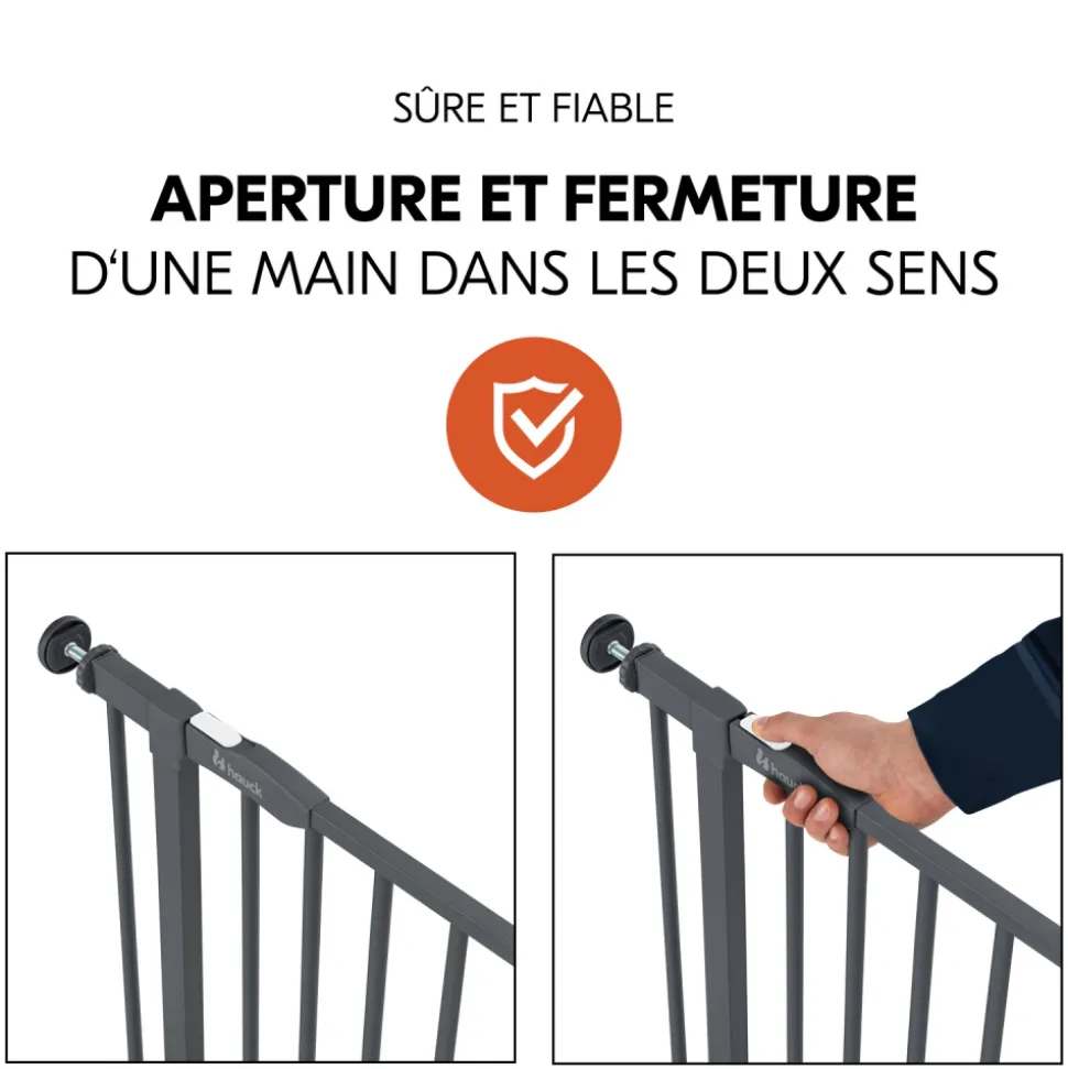 Barrière d'escalier open n stop 2 dark-grey