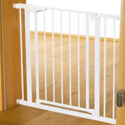 Barrière de sécurité autoclose blanche