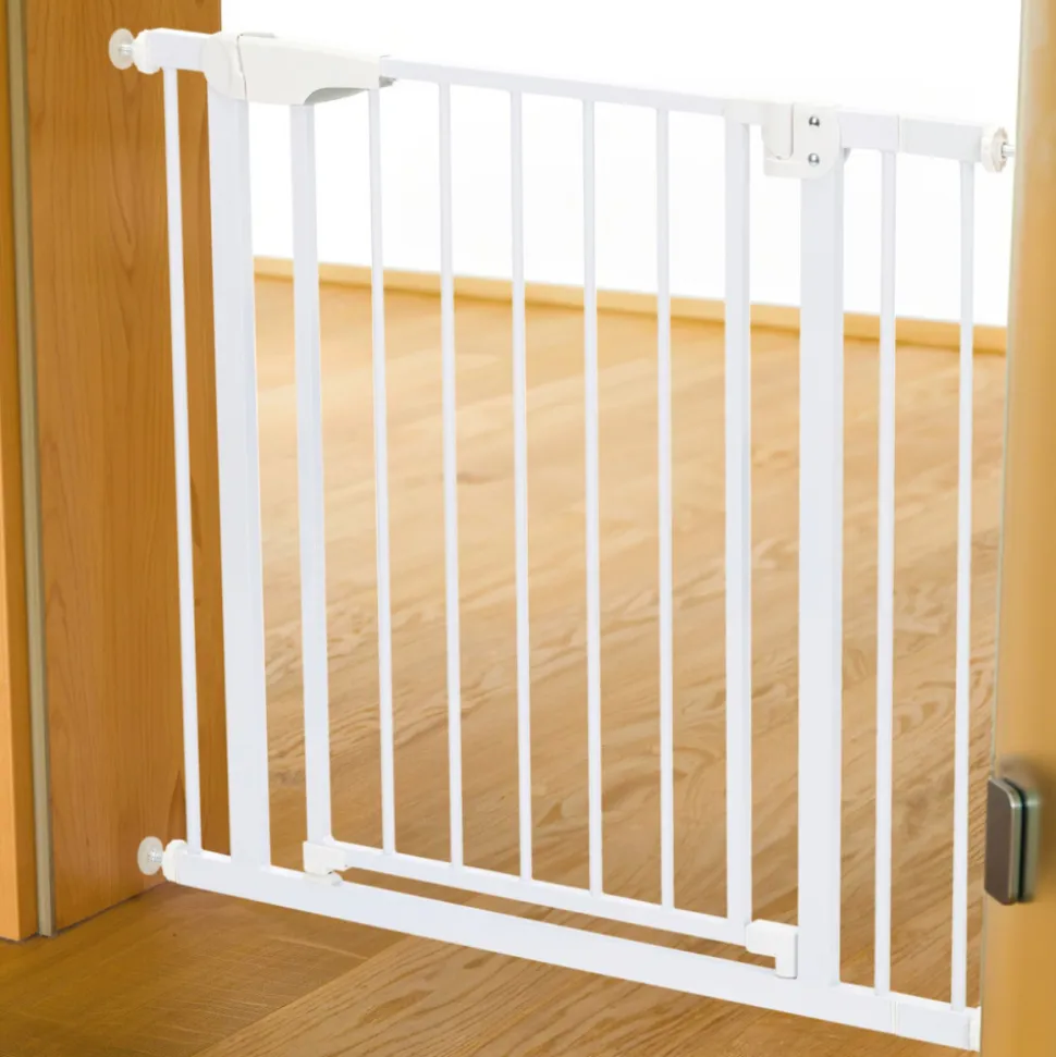 Barrière de sécurité autoclose blanche
