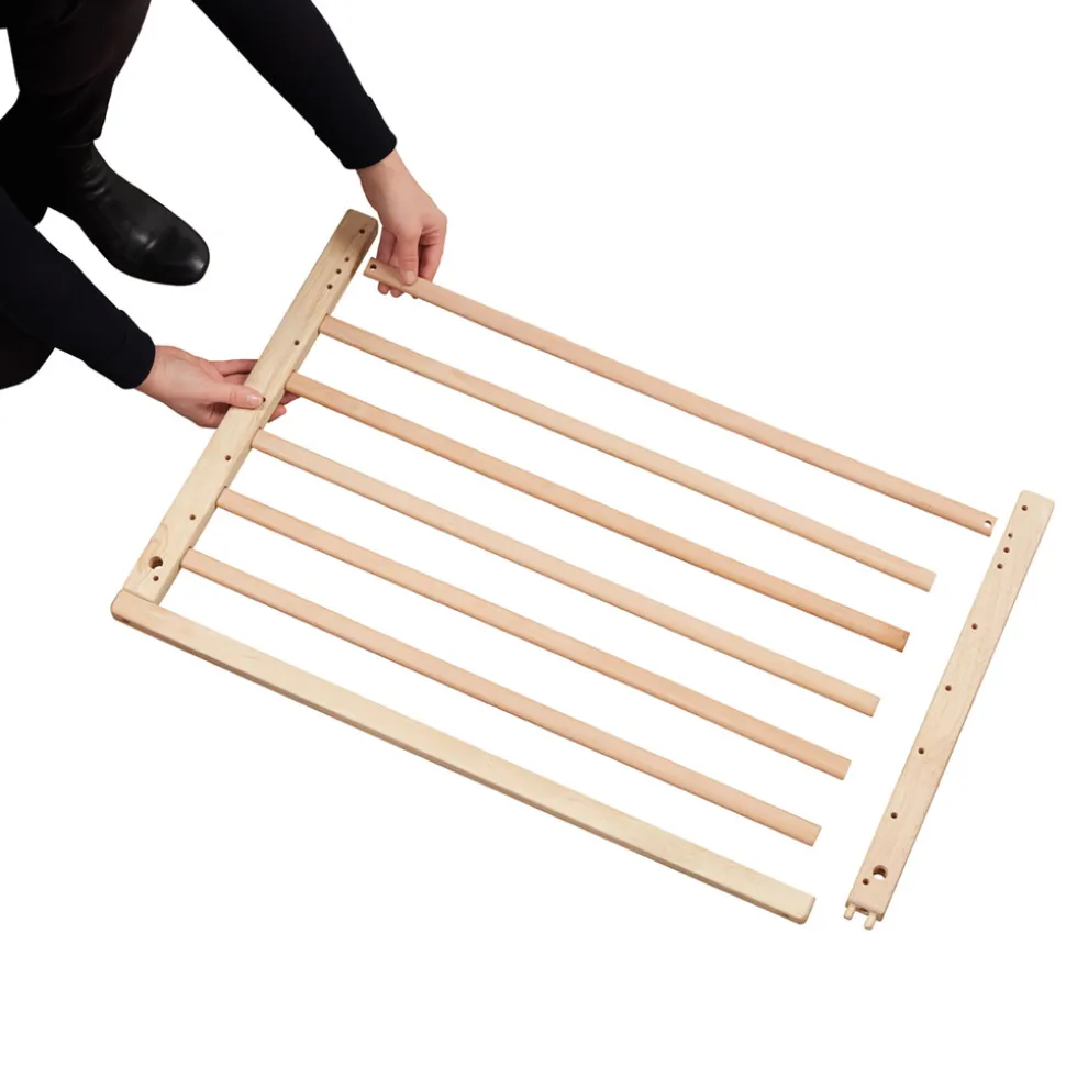 Barrière de sécurité deco pop extensible 63-106 cm fixation vis ou pression naturel