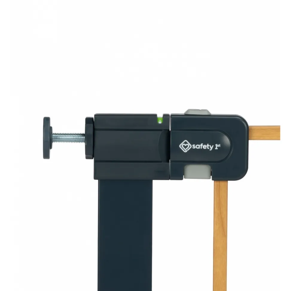 Barrière de sécurité enfant easy close effet bois