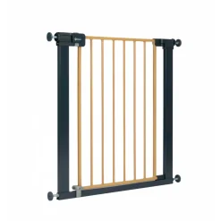 Barrière de sécurité enfant easy close effet bois