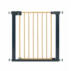 Barrière de sécurité enfant easy close effet bois