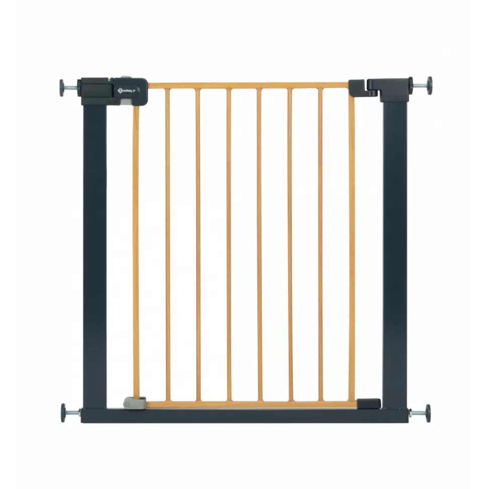 Barrière de sécurité enfant easy close effet bois