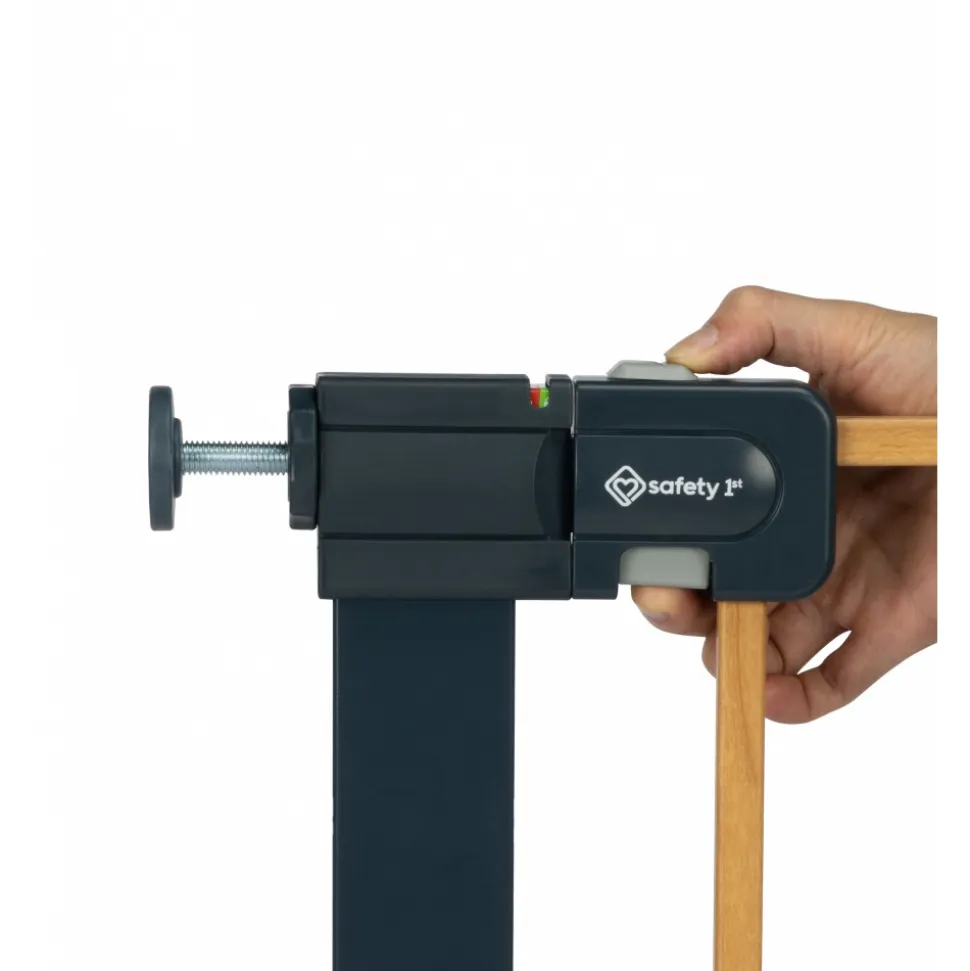 Barrière de sécurité enfant easy close effet bois