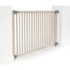 Barrière de sécurité extensible webaby hêtre brut & gris