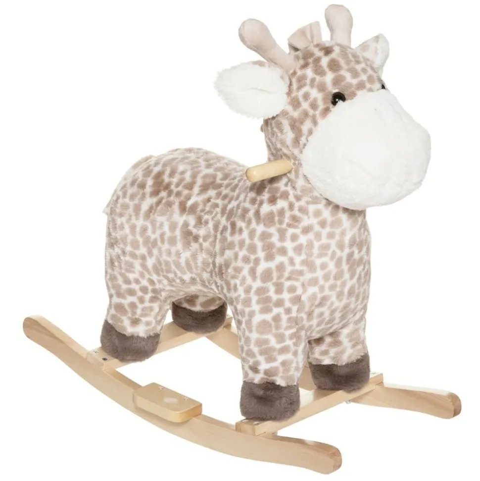 Bascule bébé girafe