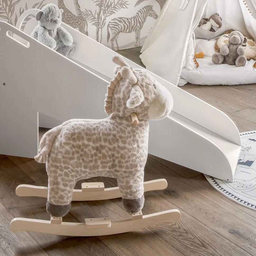 Bascule bébé girafe
