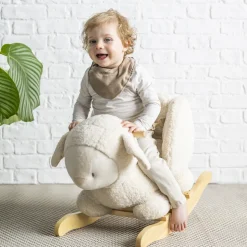Bascule bouclette teddy mouton