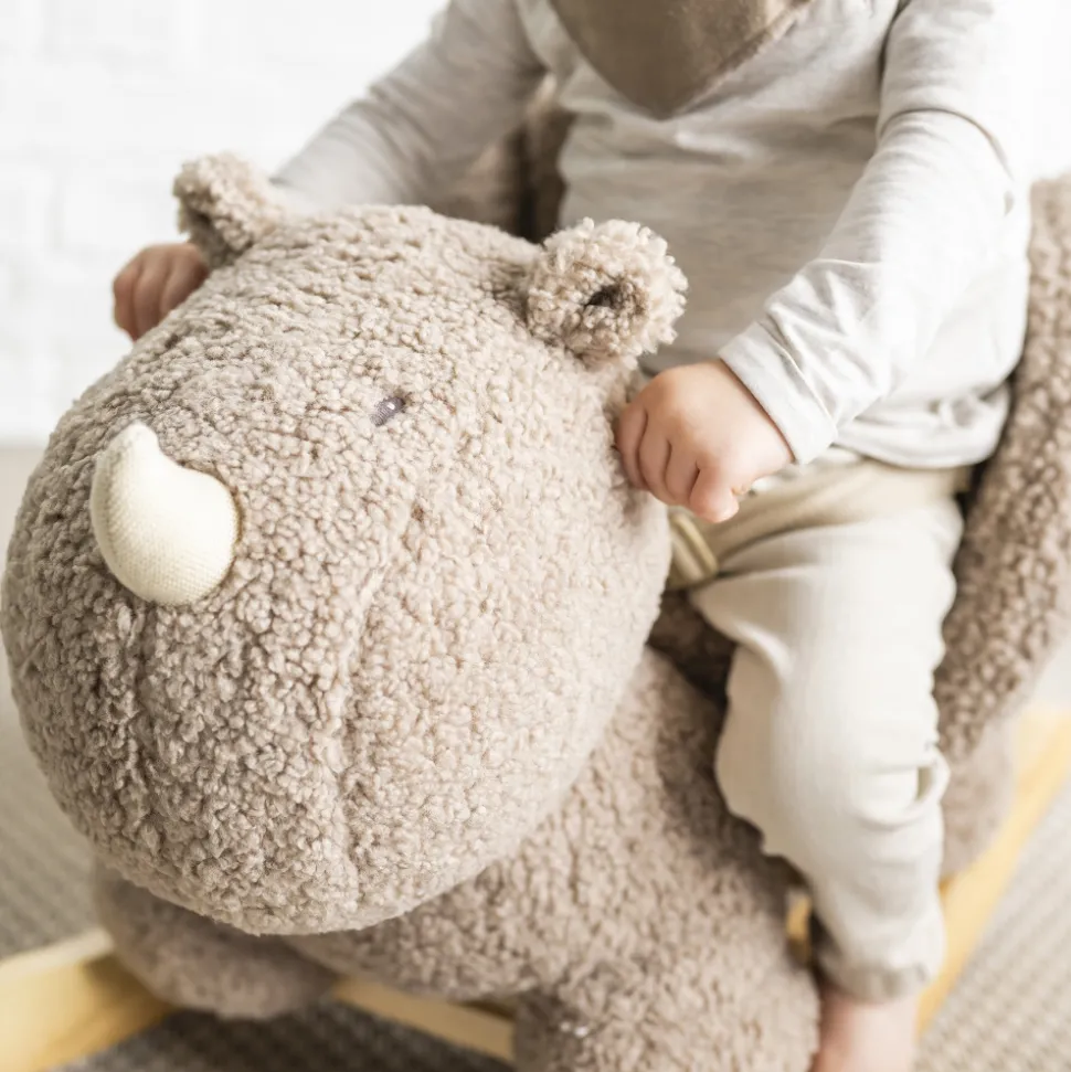 Bascule bouclette teddy rhino