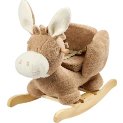 Bascule teddy âne caramel