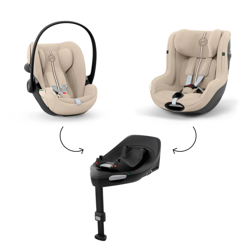 Base g3 isofix rotative