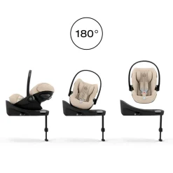 Base g3 isofix rotative