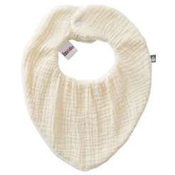 Bavoir bandana réversible mousse de lait