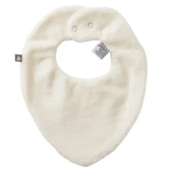 Bavoir bandana réversible mousse de lait