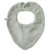 Bavoir bandana réversible vert de gris