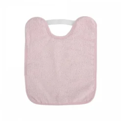 Bavoir bébé en bouclette rose blossom