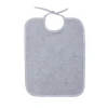 Bavoir à lacets gris