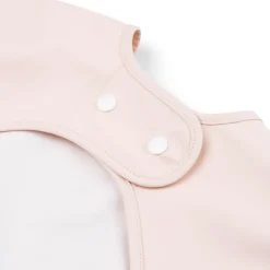 Bavoir à manches avec poche playground rose