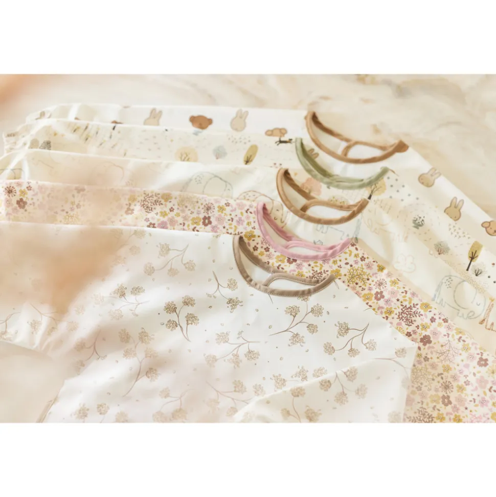 Bavoir manches longues imperméable leafy dreams