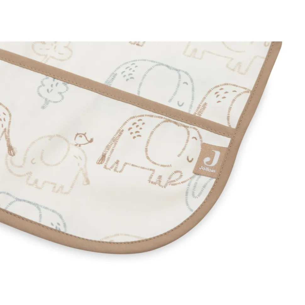 Bavoir manches longues imperméable elephant tales