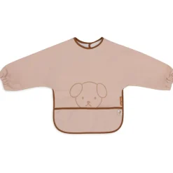 Bavoir manches longues imperméable miffy peekaboo wild rose