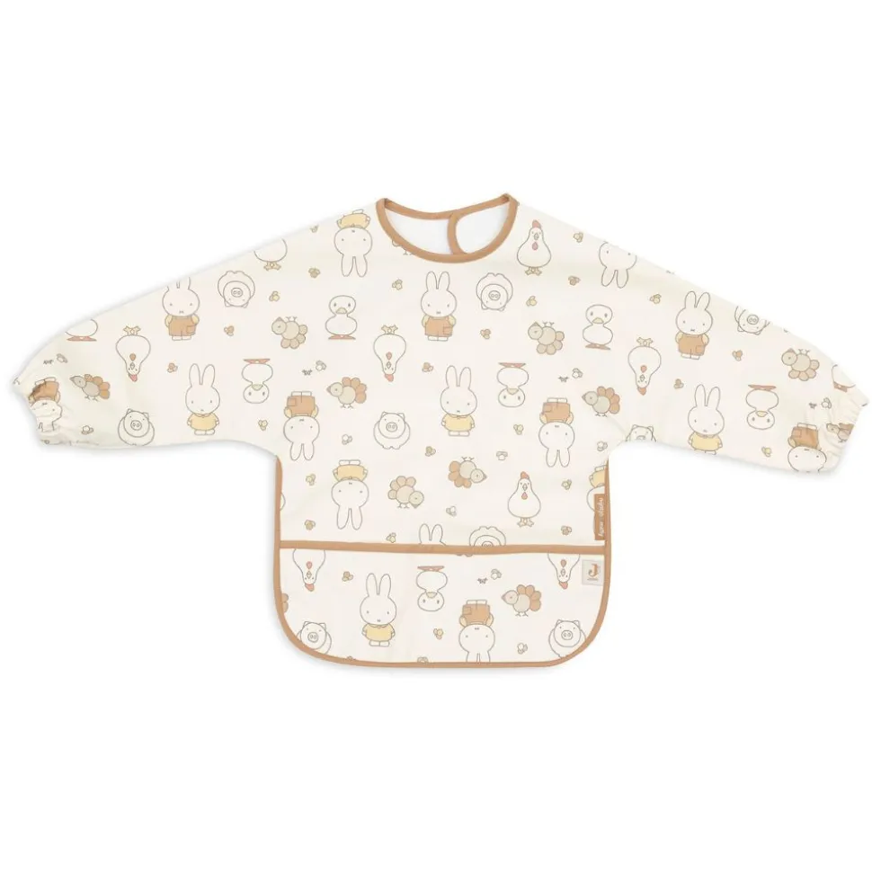 Bavoir manches longues imperméable miffy family farm