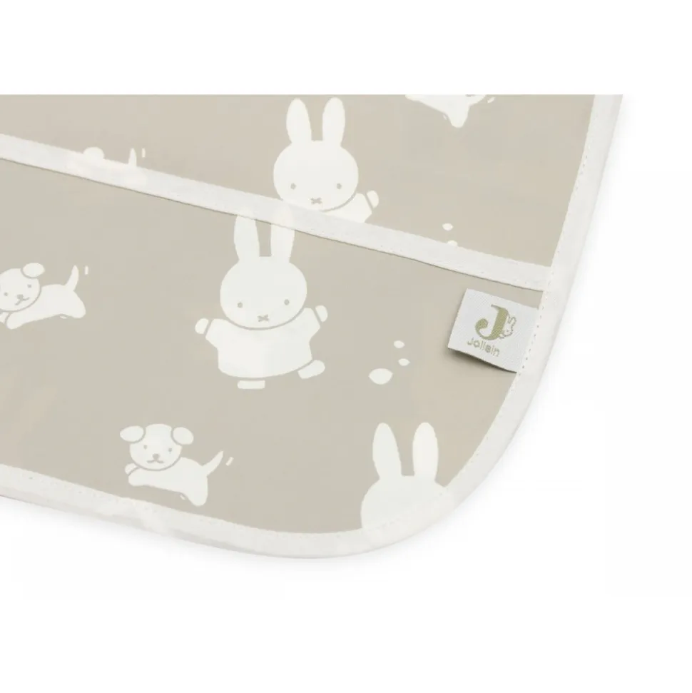 Bavoir manches longues imperméable miffy & snuffy olive
