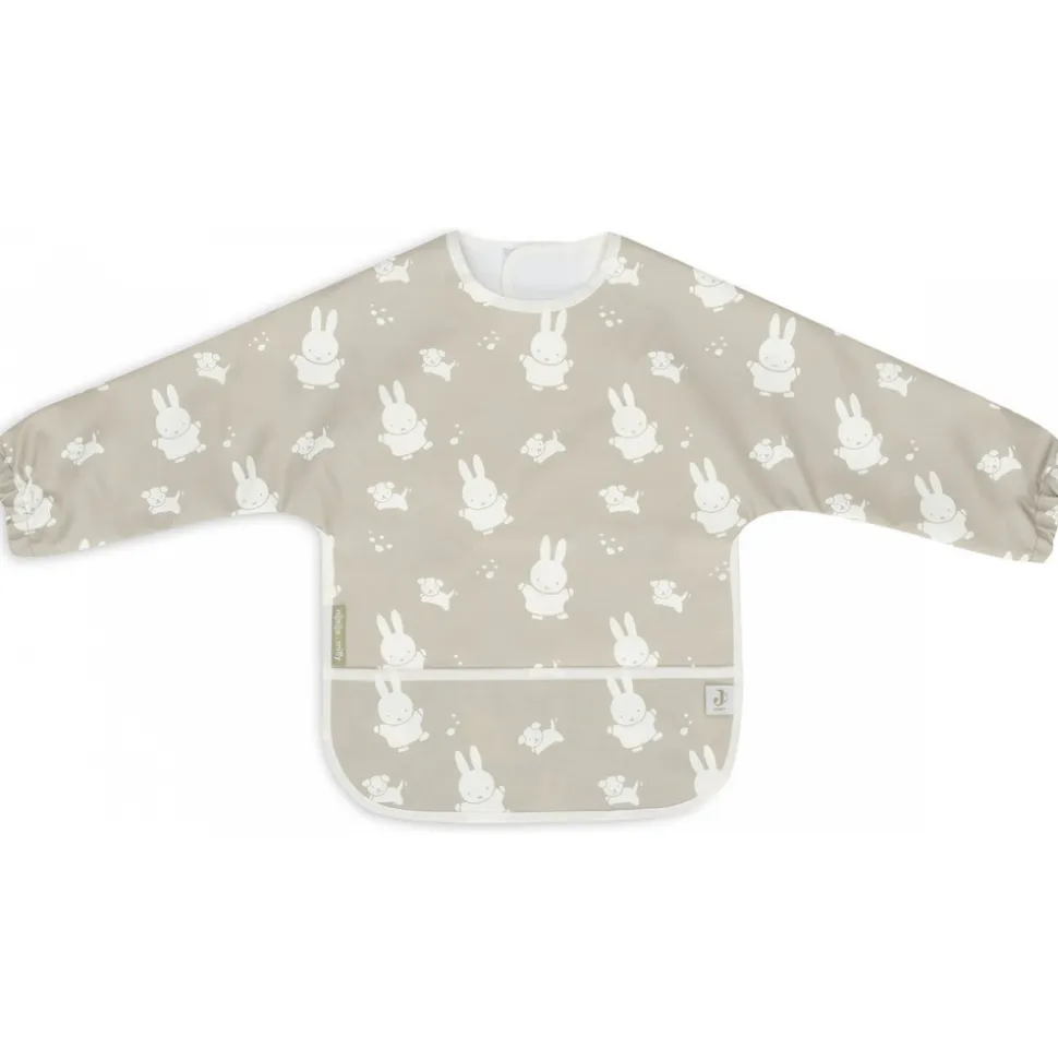 Bavoir manches longues imperméable miffy & snuffy olive